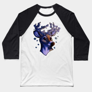 Forget Me Not in Blue Baseball T-Shirt